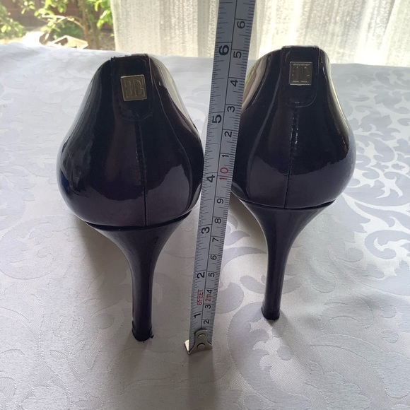 Nordstrom 7.5 Purple Patent Leather Ivanka Trump Platform Heels - Picture 6 of 10
